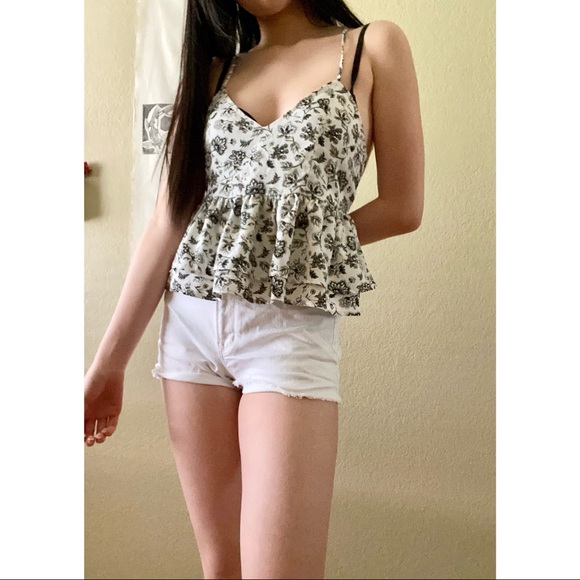Hollister Tops - Hollister Floral Babydoll Tank